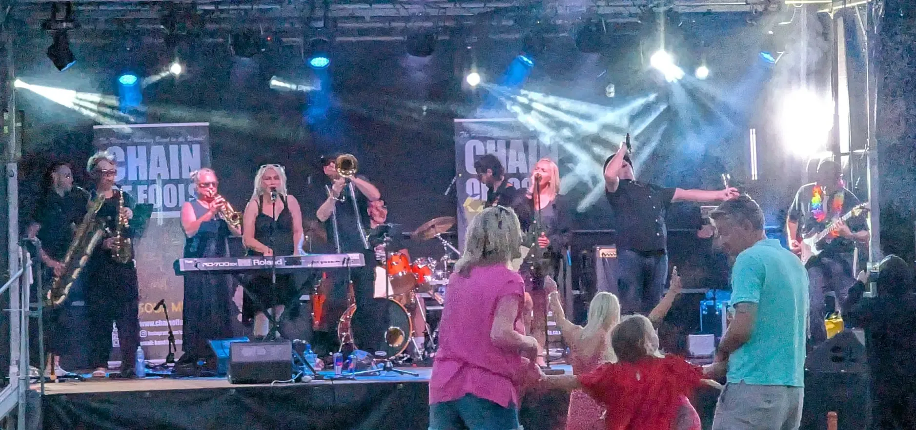 Gig photo in Kenilworth Abbey Fields headlining the Lions Grand Show June 2025