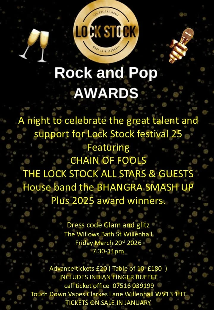 Lock Stock Willenhall Awards Night